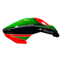 Fusuno Canopy Steam AK700 Orange/Green - HeliDirect