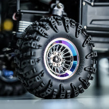INJORA Turbine 1.3" CNC Aluminium Beadlock Wheels For 1/24 1/18 RC Crawler (W1303) - HeliDirect