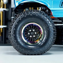 INJORA 1.3" ModuWheel Beadlock Wheels With XHX Pin Tires For 1/18 1/24 RC Crawler