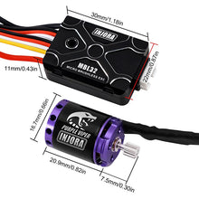 INJORA Micro Brushless MBL32 ESC & 1721 Purple Viper Motor Combo For 1/24 SCX24