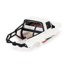 INJORA IR60 Pickup Hard Body with Bed Rack for 1/18 TRX4M Defender Bronco - Pearl White