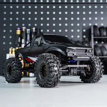 INJORA IR60 Pickup Hard Body with Bed Rack for 1/18 TRX4M Defender Bronco - BLACK
