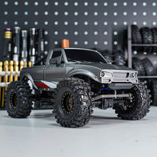INJORA IR60 Pickup Hard Body with Bed Rack for 1/18 TRX4M Defender Bronco - GREY