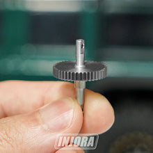 INJORA Stainless Steel 40.3:1 Low Range Transmission Gear Set for 1/18 TRX4M - HeliDirect