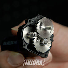 INJORA Stainless Steel 40.3:1 Low Range Transmission Gear Set for 1/18 TRX4M - HeliDirect