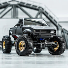 INJORA 1.0 XHX Pin Tires with 1.0 Plus Brass Beadlock Wheels Combo for 1/18 1/24 RC Crawlers