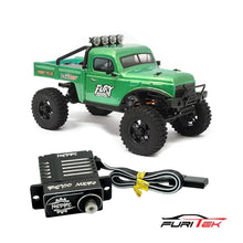 FURITEK FX118 FURY WAGON RTR BRUSHLESS 1/18 RC CRAWLER KIT (GREEN) With NSDRC RS100 HIGH TORQUE MICRO SERVO (BLACK)