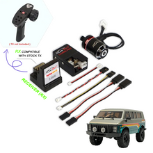 HobbyPlus CR18P Rock Van EVO ( Metal Gun ) With Furitek Stinger Brushless Power System Combo - HeliDirect
