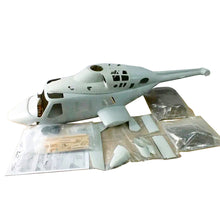 Funkey 600-Size Bell-222 Scale Fuselage - Unpainted (include retractable landing gear FK-9652)