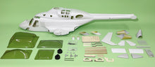 Funkey 550-Size AirWolf Scale Fuselage - Unpainted (include retractable landing gear FK-9652) - HeliDirect