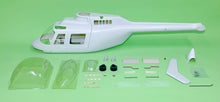 Funkey 550-Size Jet Ranger Scale Fuselage - Unpainted (include scale landing gear FK-9661B) - HeliDirect
