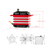 KST HLS3008-12 & HLS1535-12 Combo Set For 700 to 800 Class Electric Helicopter - HeliDirect