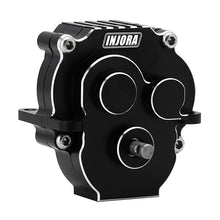 INJORA CNC Aluminum Complete Transmission For 1/18 TRX4M - BLACK - HeliDirect