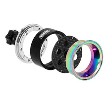 INJORA 1.3" ModuWheel Rainbow Beadlock Wheels Negative Offset For 1/18 1/24 RC Crawlers - HeliDirect