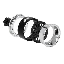 INJORA 1.3" ModuWheel Silver Beadlock Wheels Negative Offset For 1/18 1/24 RC Crawlers - HeliDirect
