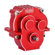 INJORA CNC Aluminum Complete Transmission For 1/18 TRX4M - RED - HeliDirect