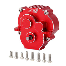 INJORA CNC Aluminum Complete Transmission For 1/18 TRX4M - RED - HeliDirect