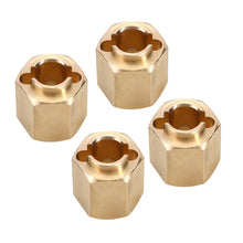 INJORA 4PCS 7mm Brass Wheel Hex Hub Extenders For 1/18 Redcat Ascent18 - HeliDirect