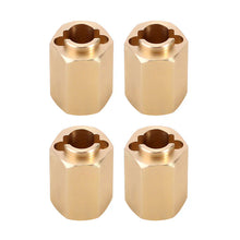 INJORA 4PCS 10mm Brass Wheel Hex Hub Extenders For 1/18 Redcat Ascent18 - HeliDirect
