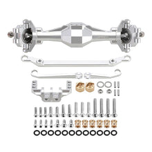 INJORA +4mm Diamond Axles With Lay Down Servo Mount & Links For 1/18 TRX4M - SILVER - HeliDirect