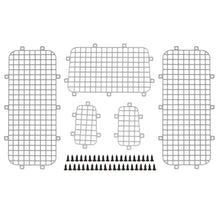 Meus Racing 5Pcs Stainless Steel Car Window Mesh Metal Window Mesh Protective Net For TRX4M Land rover Defender - HeliDirect