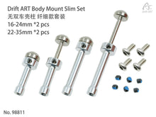 Drift ART Body Mount Slim Set - HeliDirect