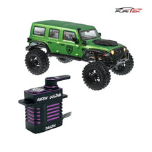 FURITEK FX118 KATANA RTR BRUSHLESS 1/18 RC CRAWLER KIT (GREEN) With NSDRC LIMITED EDITION RS100 SERVO & HORN (PURPLE)