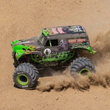 Losi 1/18 Mini LMT 4X4 Brushed Monster Truck RTR Son-Uva Digger - GREEN - HeliDirect