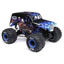 Losi 1/18 Mini LMT 4X4 Brushed Monster Truck RTR Son-Uva Digger - BLUE - HeliDirect