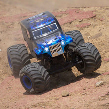 Losi 1/18 Mini LMT 4X4 Brushed Monster Truck RTR Son-Uva Digger - BLUE - HeliDirect