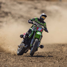 Losi 1/4 Promoto-MX Motorcycle RTR with Battery and Charger, Pro Circuit - GREEN - HeliDirect