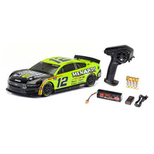 Losi 1/12 AWD NASCAR RC Race Car RTR, Ryan Blaney #12 Menards 2024 Ford Mustang - HeliDirect