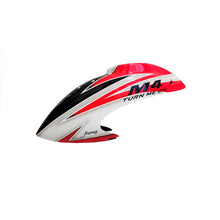 Fusuno OMP M4 Canopy Red/White - HeliDirect