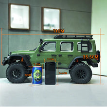 Rlaarlo 1/7 Scale 4WD Brushed RC Crawler MK-07 - Green