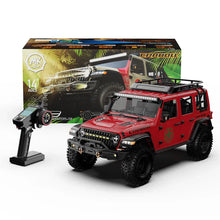 Rlaarlo 1/7 Scale 4WD Brushed RC Crawler MK-07 - Red