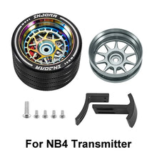 INJORA One-Handed Control Steering Wheel For NB4/NB4+ Transmitter