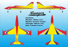 Boomerang Composite Ranger Sport Jet - Yellow/Red - HeliDirect