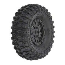 Pro-Line 1/24 Hyrax Front/Rear 1.0" Tires Mounted 7mm Black Impulse (4): SCX24 - HeliDirect