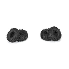 Pro-Line 1/24 Mickey Thompson Baja Pro X F/R 1.0" MTD 7mm Black Holcomb (4) - HeliDirect