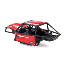 INJORA Nylon Buggy Body Shell Chassis Kit For 1/18 TRX4M With Lay Down Servo - RED