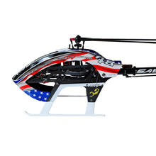 FUSUNO RAW500 Carbon Fiber Canopy - USA Flag - HeliDirect