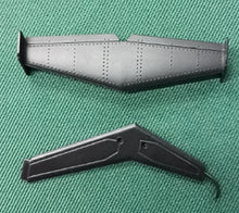 YX C189 MD500E Tail Fin and Horizontal Tail - Black - HeliDirect