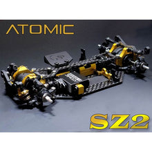 Atomic SZ2 Shaft Drive AWD Chassis Kit (No Elecrtronic) With AGFRC Aluminum Case 20T High Precision 3KG 0.052Sec MG 7g Micro Digital Servo
