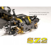 Atomic SZ2 Shaft Drive AWD Chassis Kit (No Elecrtronic) With AGFRC Aluminum Case 20T High Precision 3KG 0.052Sec MG 7g Micro Digital Servo