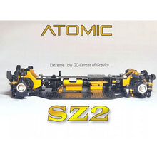 Atomic SZ2 Shaft Drive AWD Chassis Kit (No Elecrtronic) With AGFRC Aluminum Case 20T High Precision 3KG 0.052Sec MG 7g Micro Digital Servo