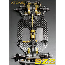 Atomic SZ2 Shaft Drive AWD Chassis Kit (No Elecrtronic) With AGFRC Aluminum Case 20T High Precision 3KG 0.052Sec MG 7g Micro Digital Servo
