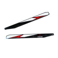 VULCAN ROTORS Precision Main Rotor Blades 420mm (RED)
