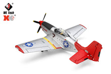 XK A280 P-51 560mm Wingspan 2.4GHz 4CH 3D/6G System EPP RC Airplane RTF With LED Lights - HeliDirect