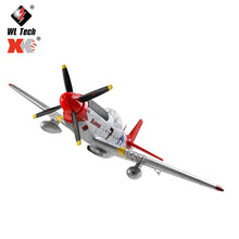 XK A280 P-51 560mm Wingspan 2.4GHz 4CH 3D/6G System EPP RC Airplane RTF With LED Lights - HeliDirect