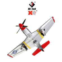 XK A280 P-51 560mm Wingspan 2.4GHz 4CH 3D/6G System EPP RC Airplane RTF With LED Lights - HeliDirect